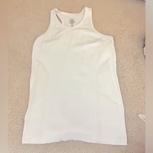 white ATHLETA tank top